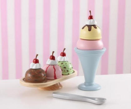 accesorios de cocina juego de postres helados 63281 kidkraft