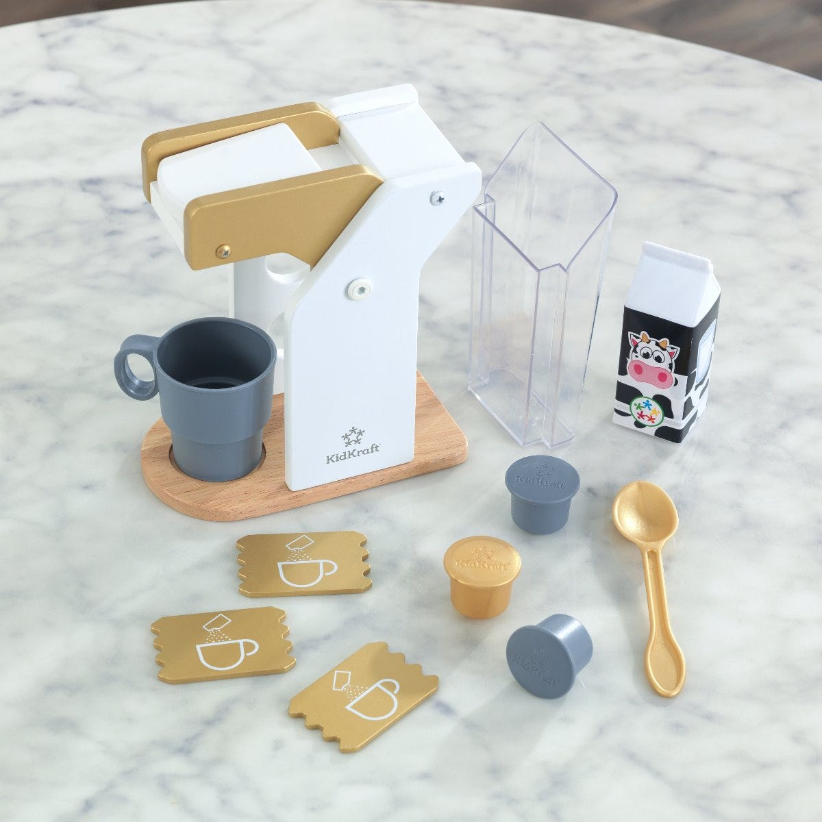 Comprar Juego de imitación café - Tonos metalizados