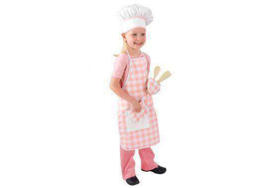 KIDKRAFT 63196 JUEGO DE ACCESORIOS PARA COCINA ROSA 2