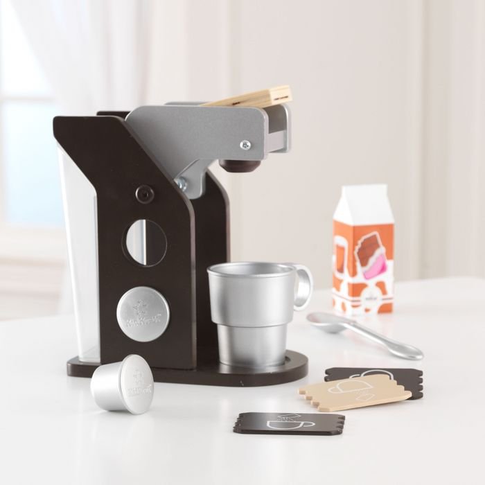 cafetera nespresso de juguete kidkraft