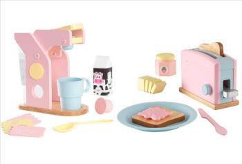 CONJUNTO CAFETERA Y TOSTADORA PASTEL 63360