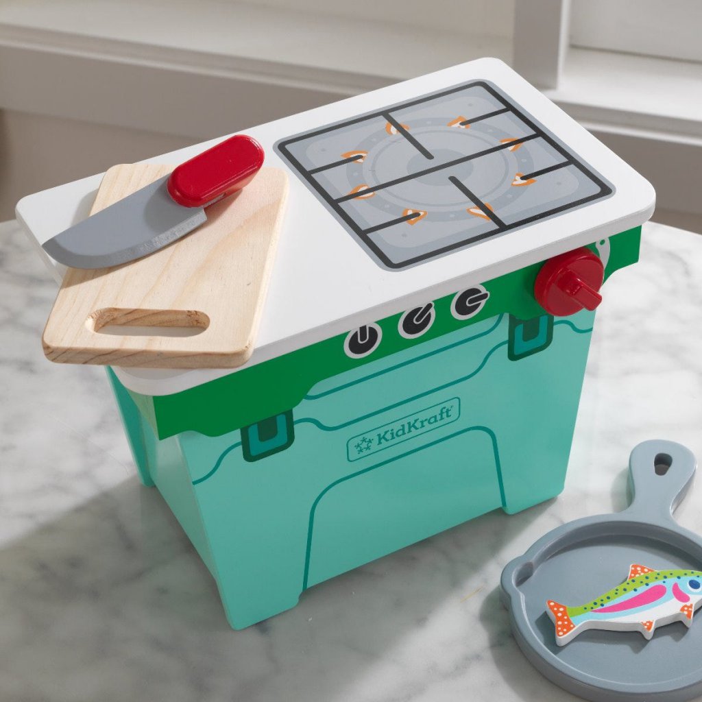 Vamos a fingir: Barbacoa en el camping - neveracon barbacoa