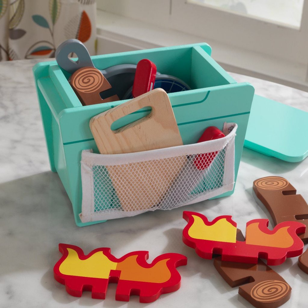 Vamos a fingir: Barbacoa en el camping - nevera