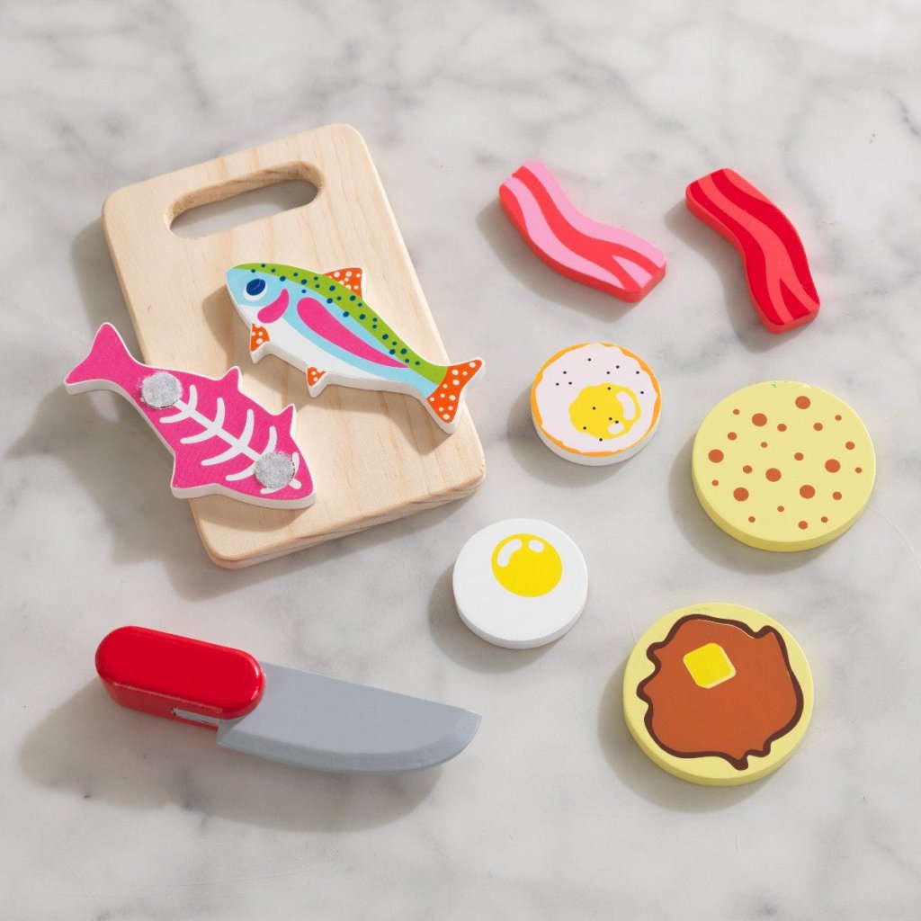 Vamos a fingir: Barbacoa en el camping - set comida