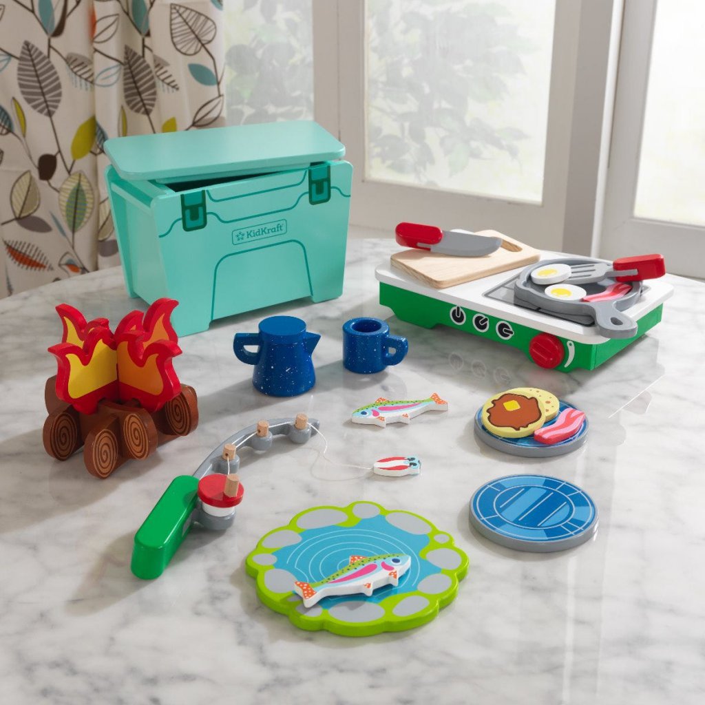 Vamos a fingir: Barbacoa en el camping