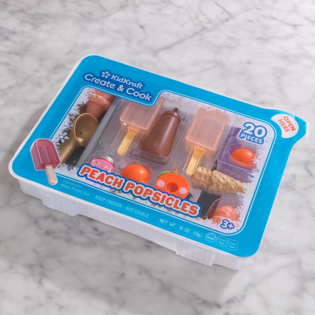 Crear y Cocinar: Polo de Melocotón - envase