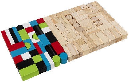 Juguetes de madera juego de bloques 63242 kidkraft