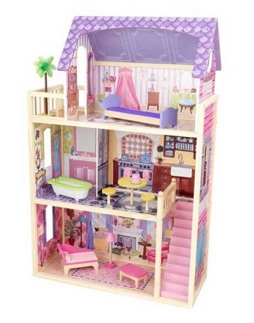 Casa de muñecas de madera kayla 65092 kidkraft
