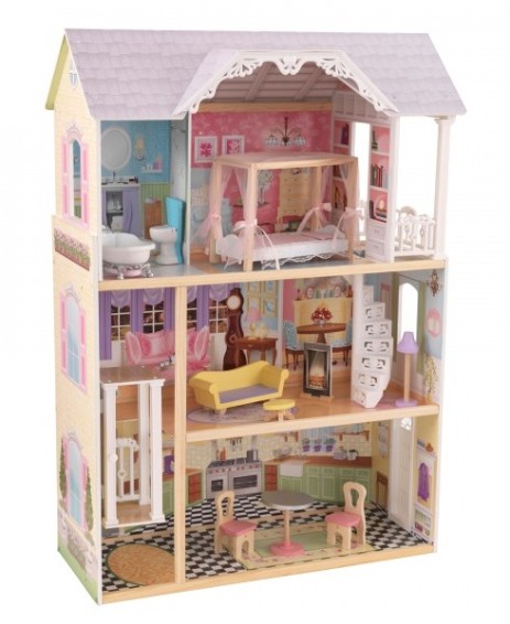 casa de muñecas de madera infantil kaylee 65869
