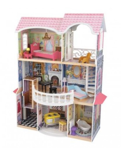 casa de muñecas de madera mansion magnolia 65839 kidkraft