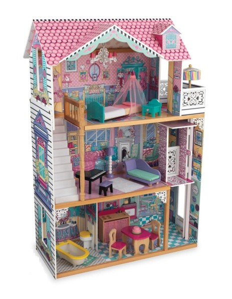 casa de muñecas anabella 65079 de madera kidkraft