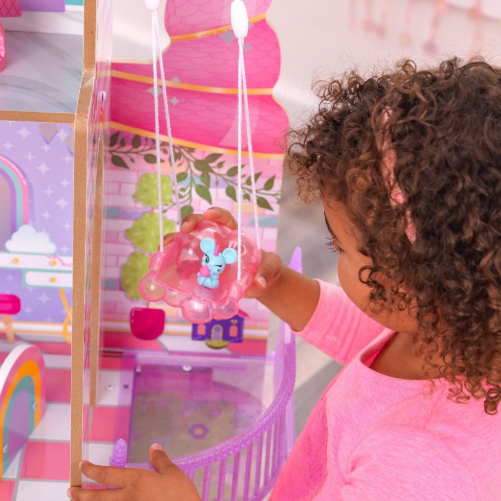 Kidkraft Casa de Muñecas Sirenas y Unicornios - zoom columpio