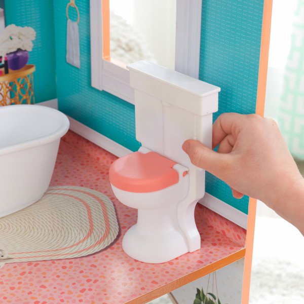 Kidkraft Casa De Muñecas Camila 65986 - baño