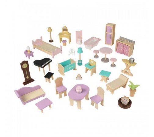 Accesorios de kidkraft casa de muñecas gran mansion con vistas 65954