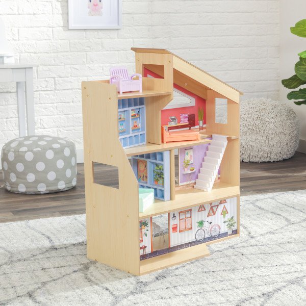Kidkraft Casa De Muñecas Hazel 65990 - vista trasera