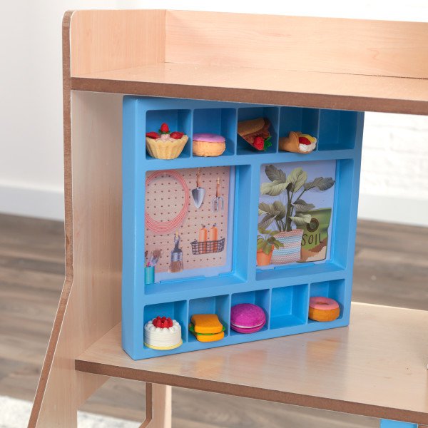 Kidkraft Casa De Muñecas Hazel 65990 - estanteria