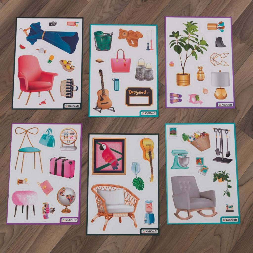 Kidkraft Casa De Muñecas Diseñado por mi: Cambio magnetico - piezas magneticas