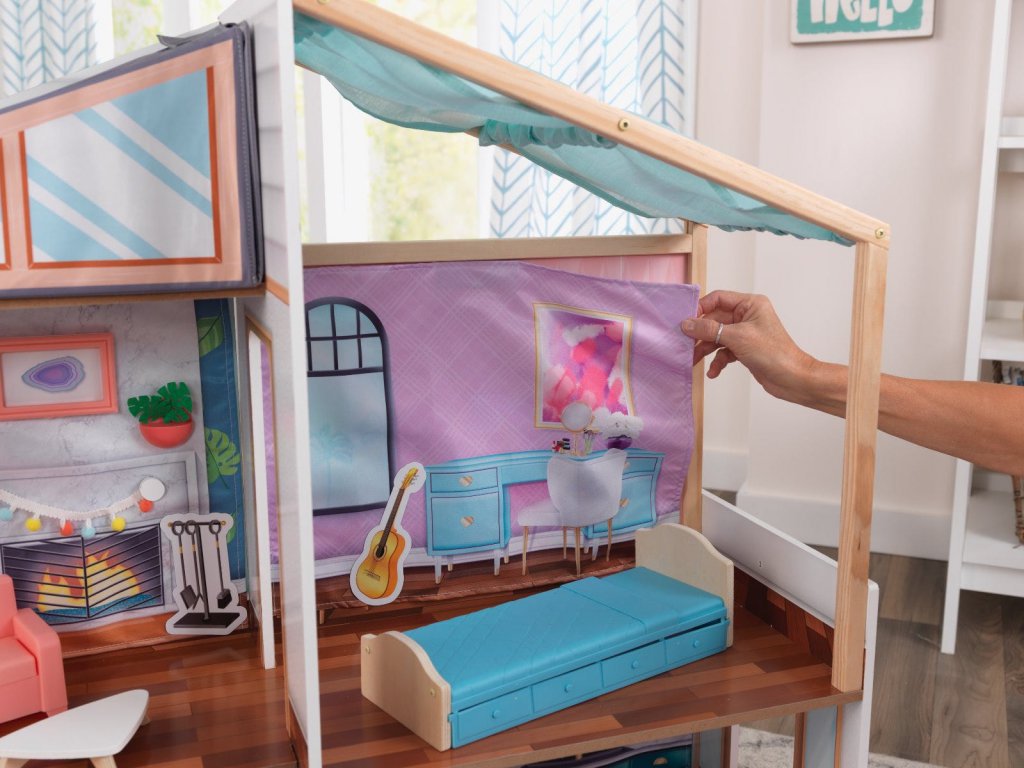 Kidkraft Casa De Muñecas Diseñado por mi: Cambio magnetico - tejado tela