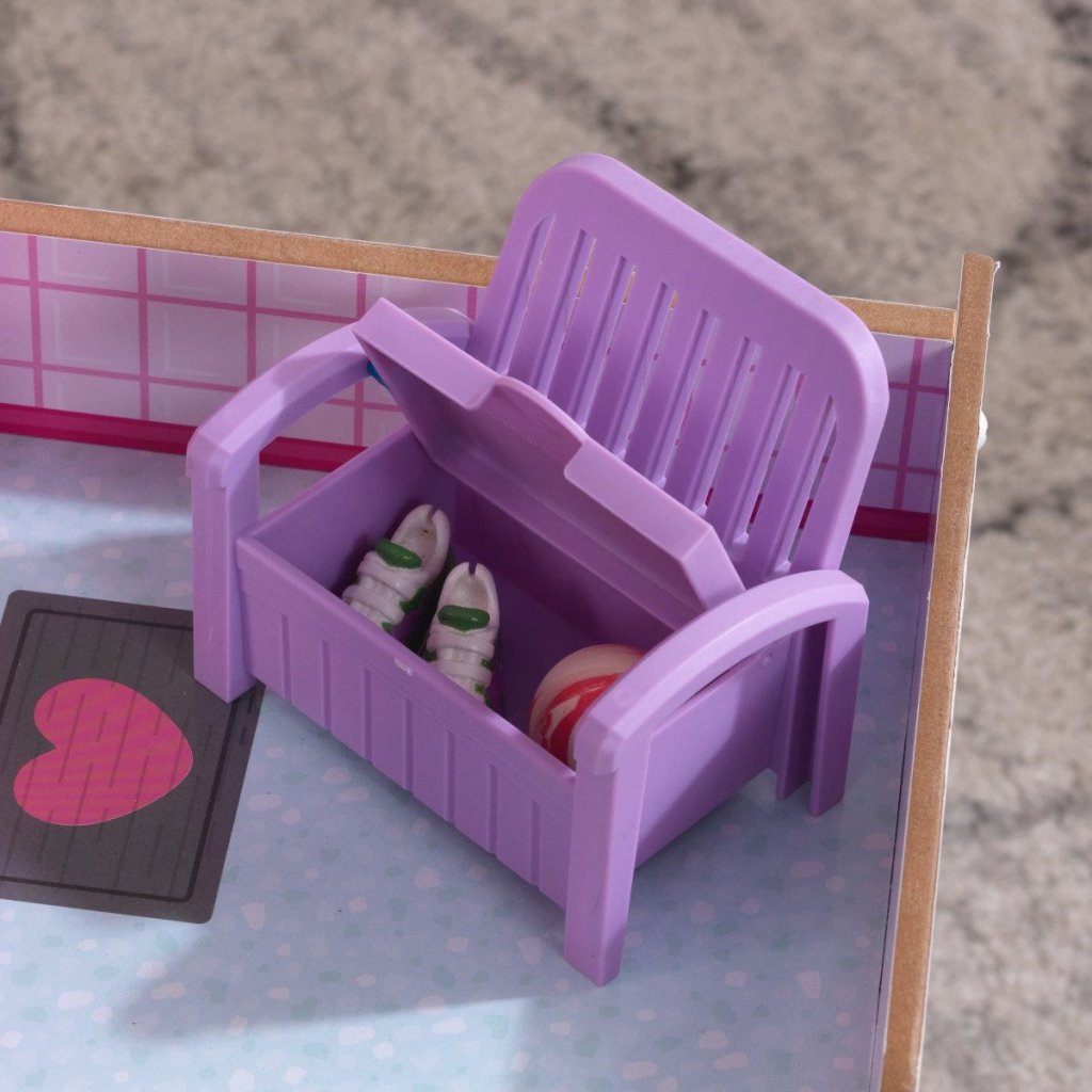 Kidkraft Casa de Muñecas Lolly - silla almacenaje