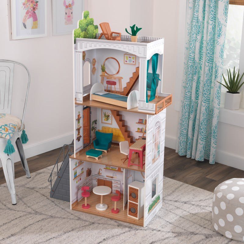 Kidkraft Casa de Muñecas Rowan - vista casita