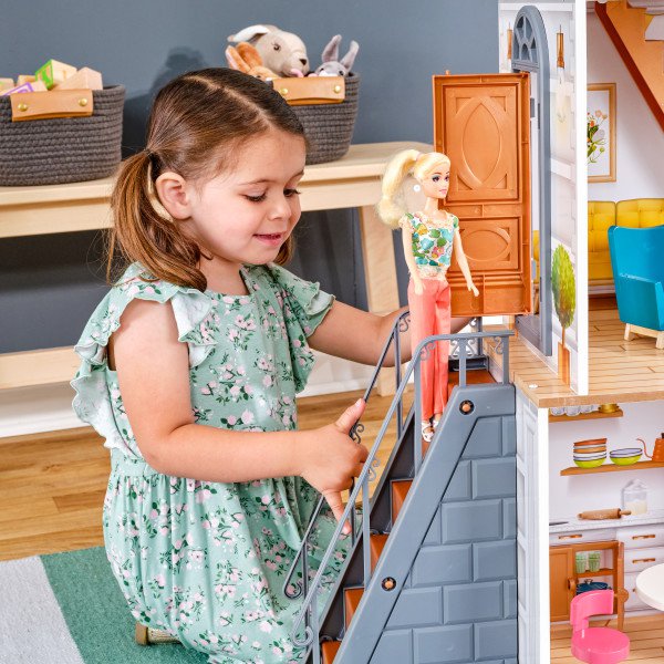 Kidkraft Casa de Muñecas Rowan - sala de estar