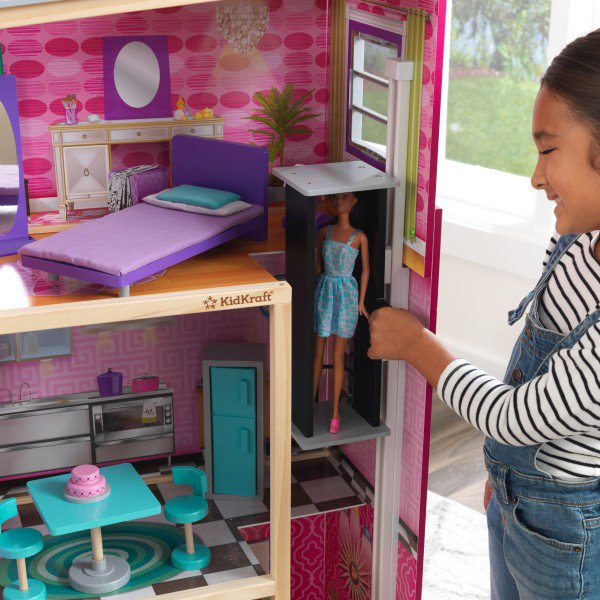 casa de muñecas para niñas kidkraft munecas uptown