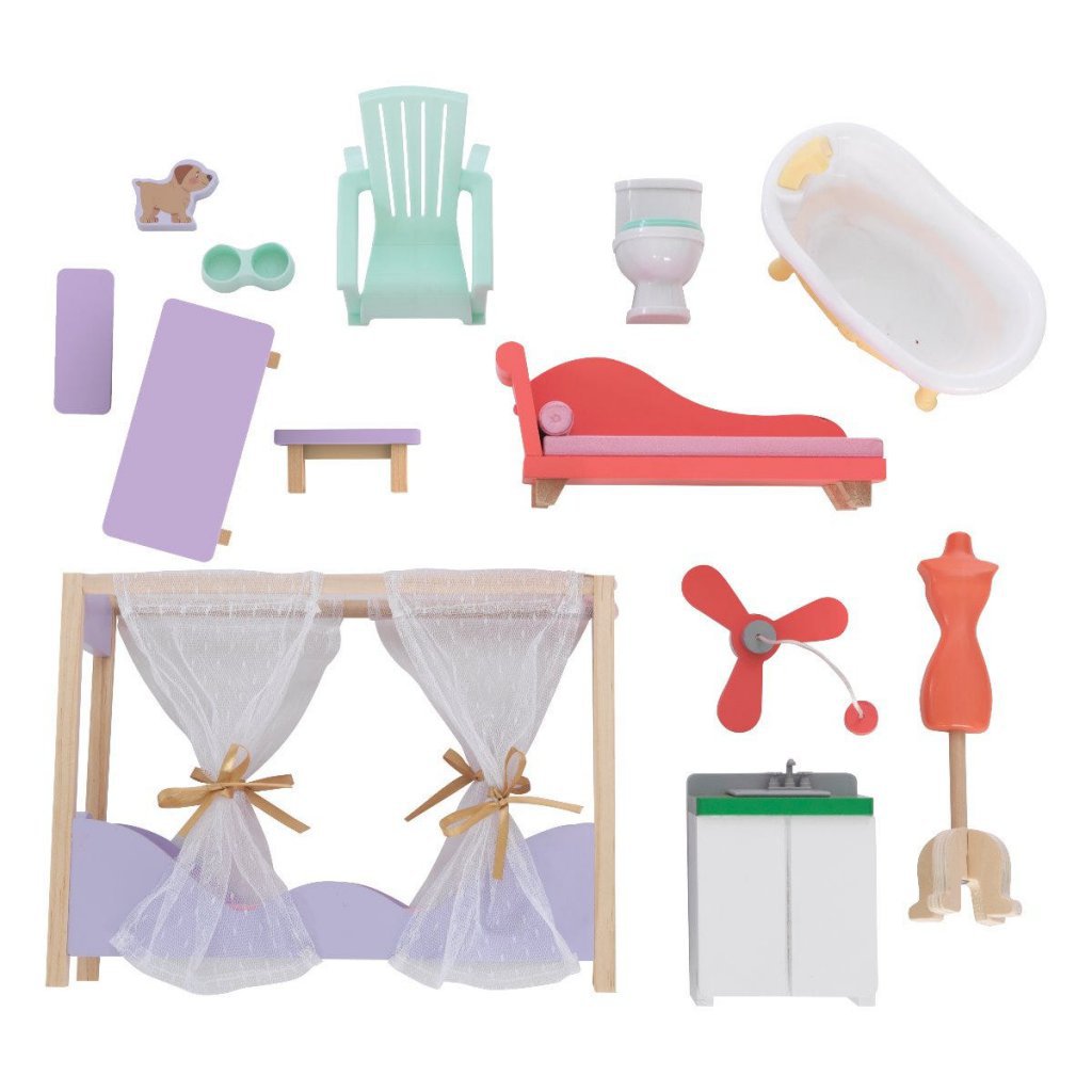 Kidkraft Casa De Muñecas Viviana - accesorios