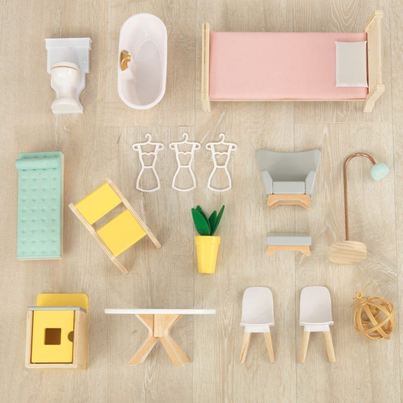 Kidkraft Casa de Muñecas Zoey - accesorios