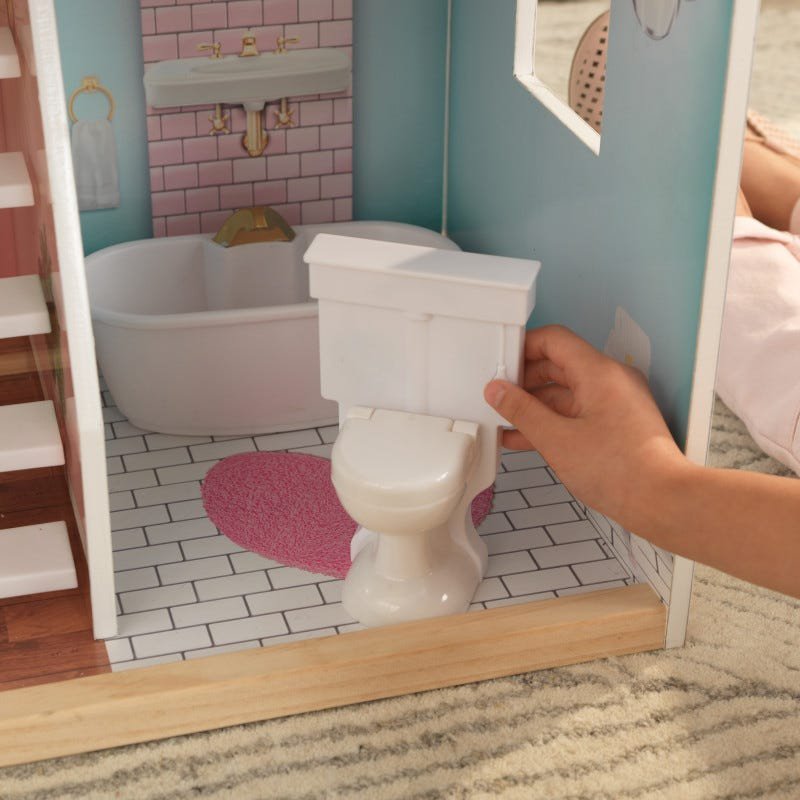 Kidkraft Casa de Muñecas Zoey - baño
