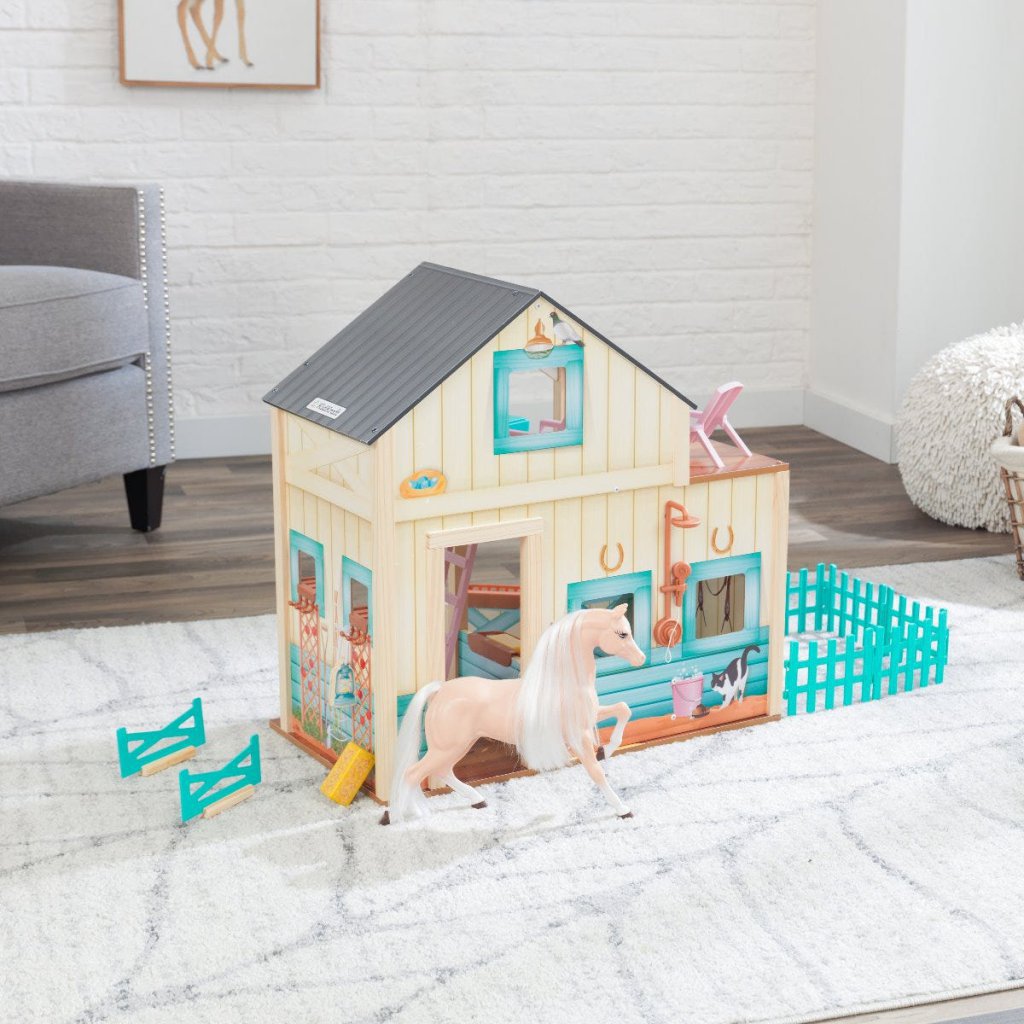 Kidkraft Establo Dulce Prado - vista trasera
