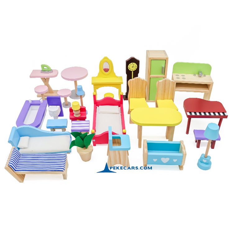 Gran Mansion de Muñecas Accesorios