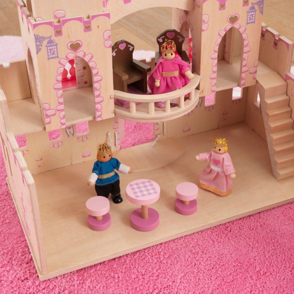 Castillo de princesas 65259 kidkraft detalle salón