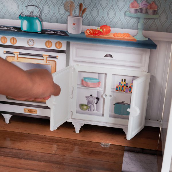 Kidkraft Casa De Muñecas Mansion Celeste 65979 - armario cocina