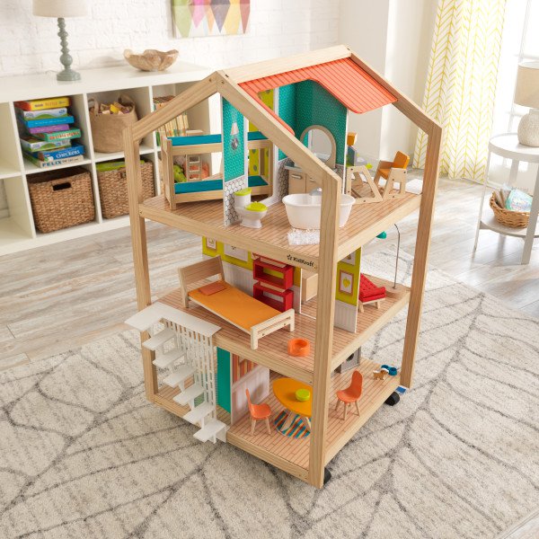 Imagen con lujo de detalles de kidkraft mansion so stylish 65199
