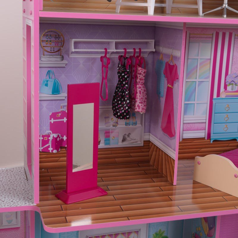 Kidkraft Casa De Muñecas Treehouse Retreat Mansion - vestidor