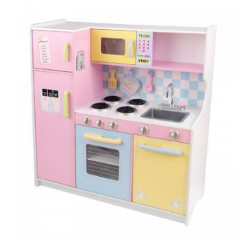 Cocina grande pastel kidkraft 53181