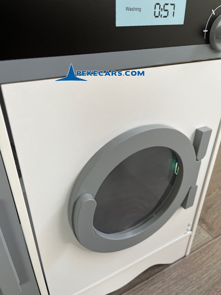 cocina de juguete con comida completa luz sonidos blanca