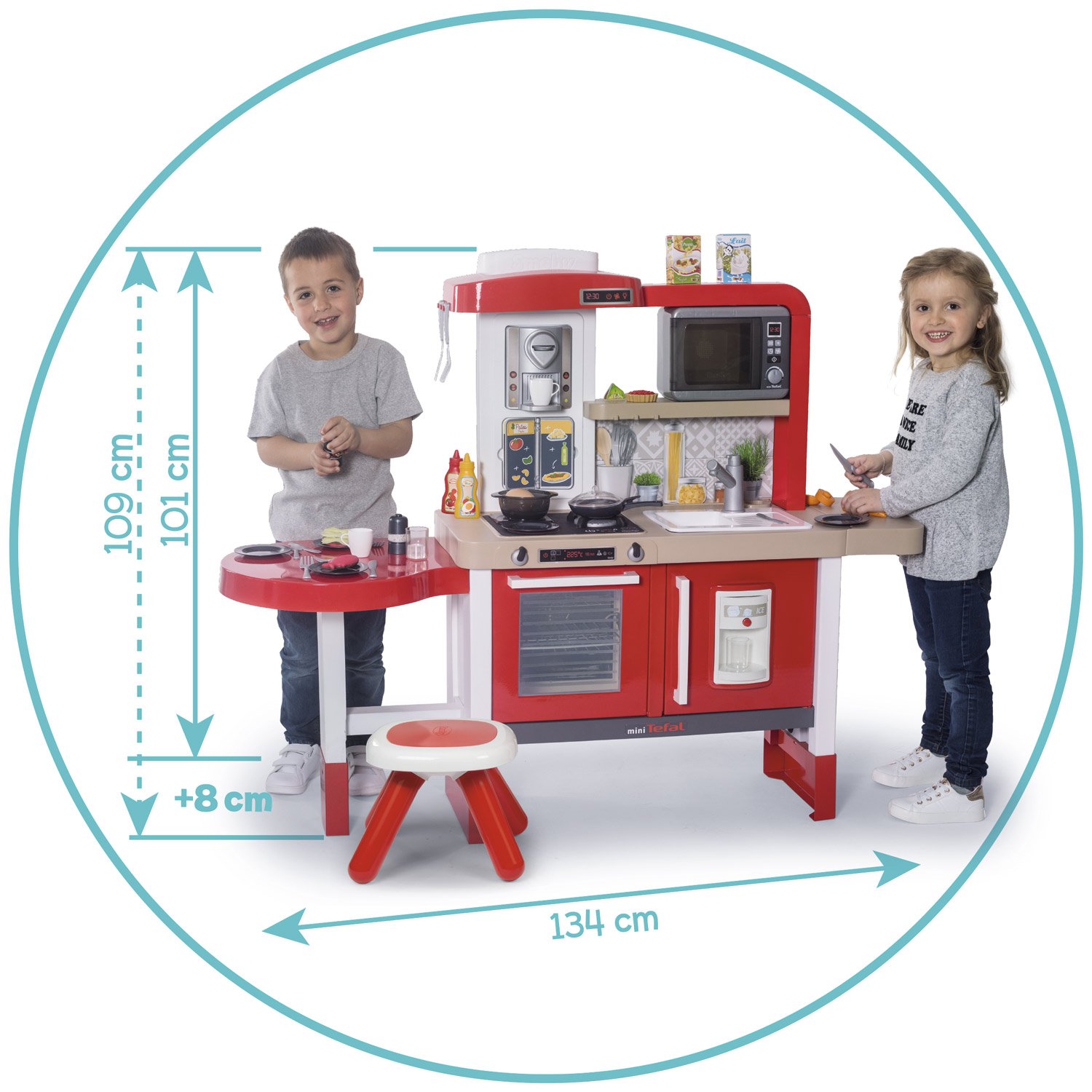 Cocina Evolutiva Gourmet - vista medidas con modelos