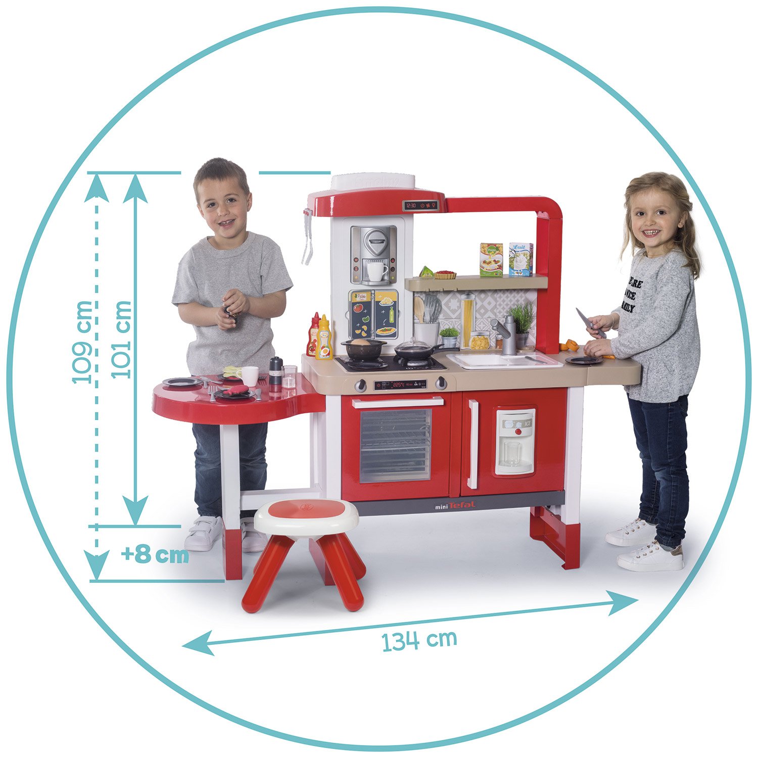 Cocina Evolutiva Grand Chef - medidas