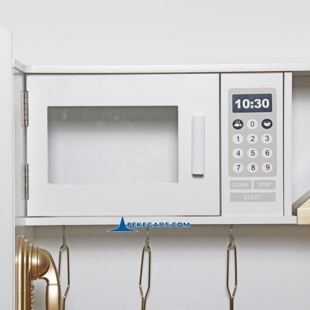 Cocina de Madera Infantil Blanca Retro