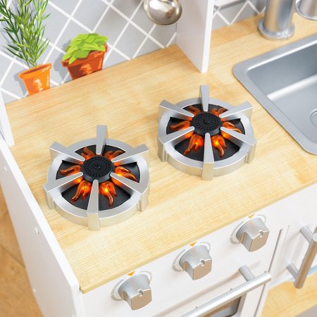 COCINA KIDKRAFT LETS COOK 53395 FOGONES