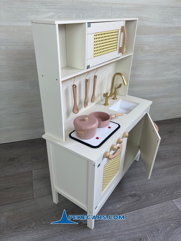 cocina de juguete para niñas vintage blanca