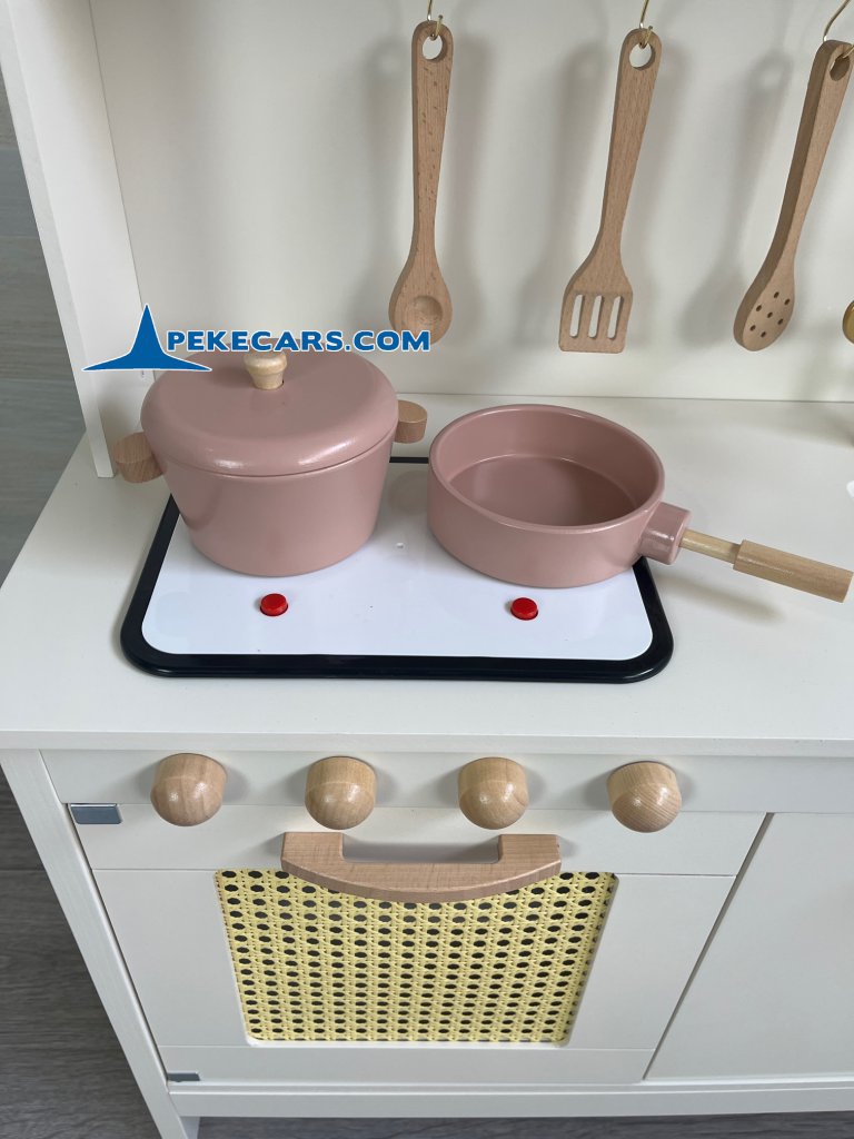cocina de juguetes grandes vintage blanca