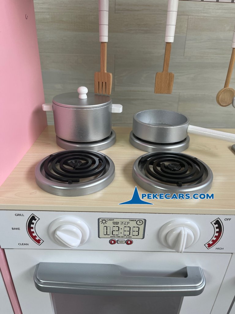 cocina de juguete niñas accesorios rosa