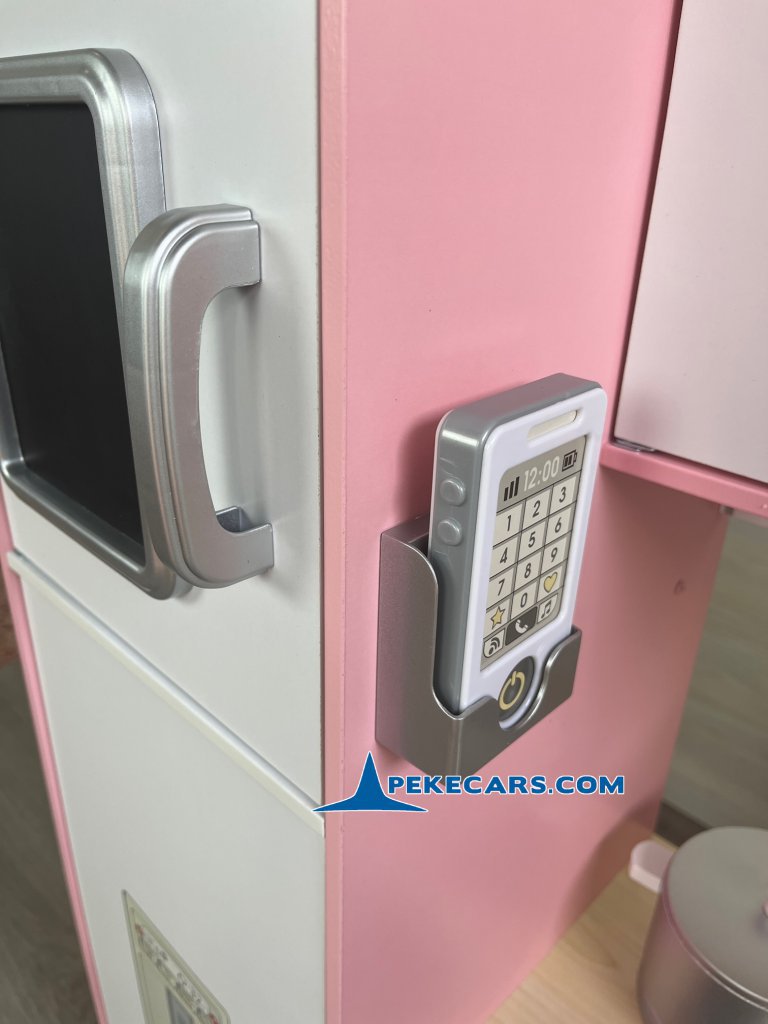 cocina de juguetes accesorios rosa