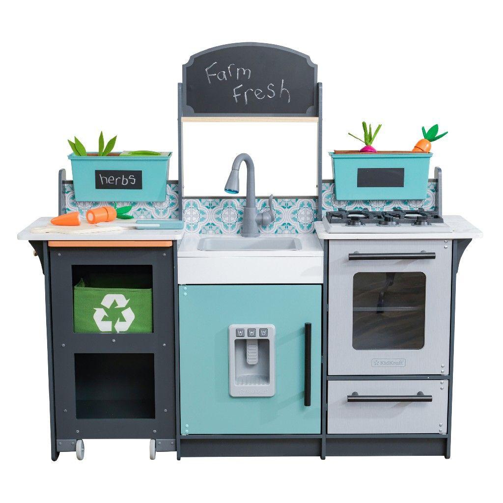Cocina kidkraft Garden Gourmet con EZ Kraft Assembly™