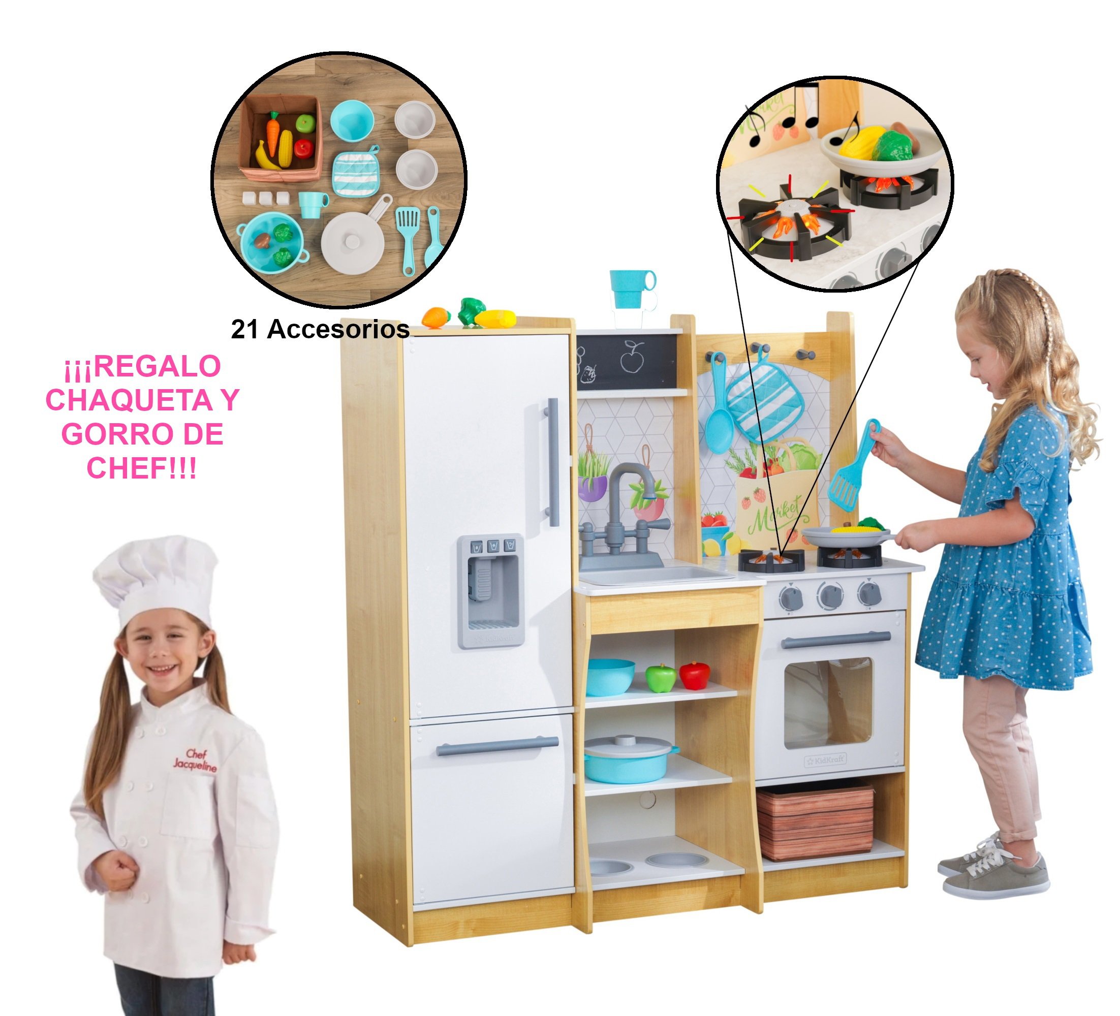 Cocina Fresh Harvest de Kidkraft +