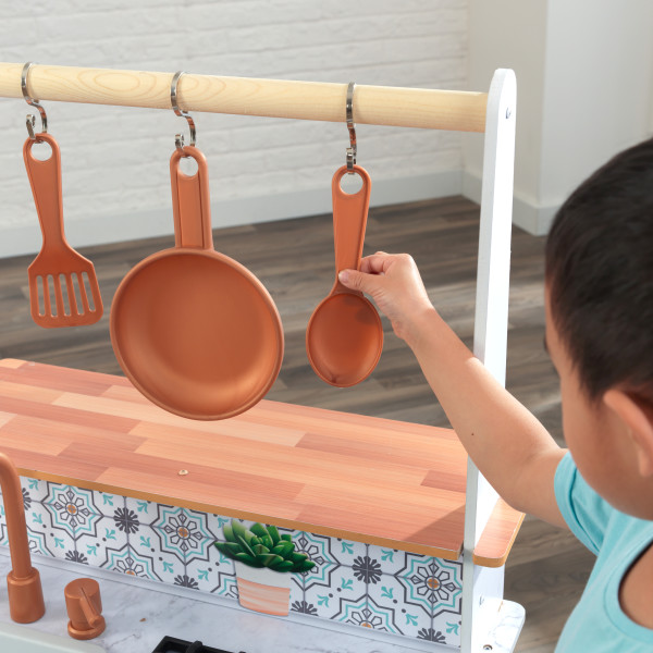 cocina kidkraft artisan island amazon