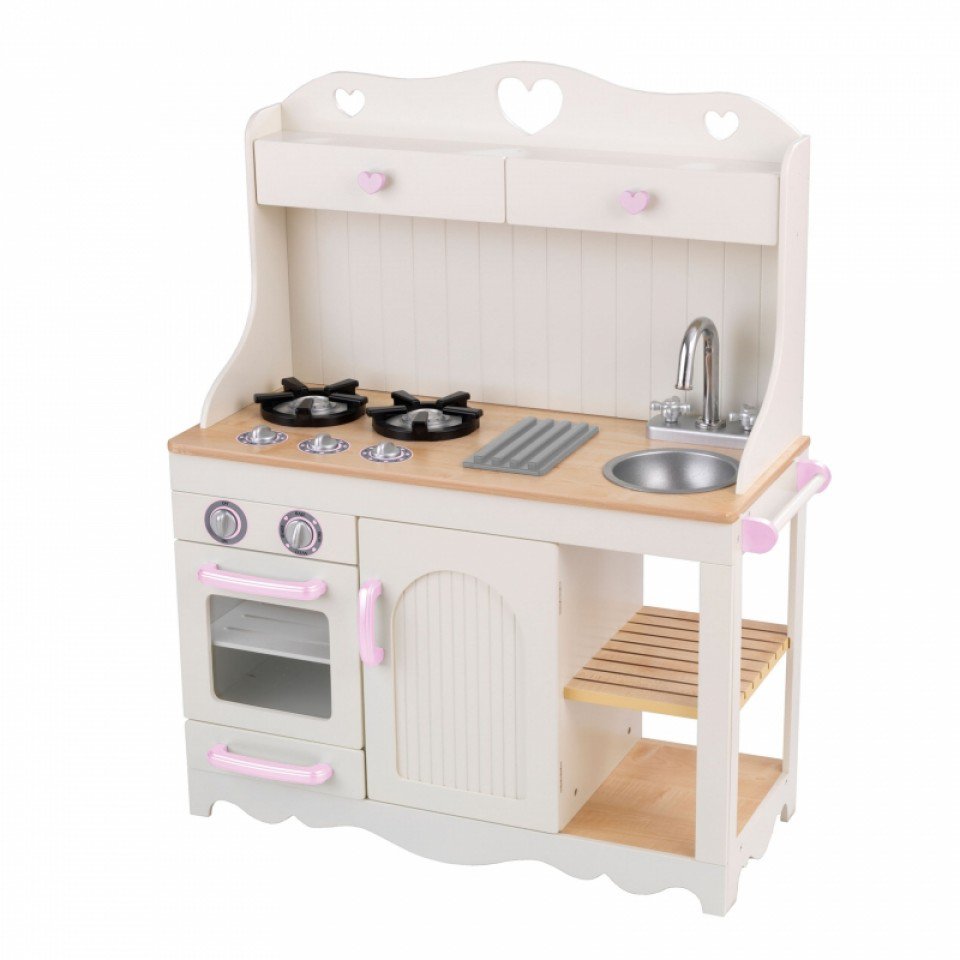 Cocina Estilo Pradera - Fondo Blanco