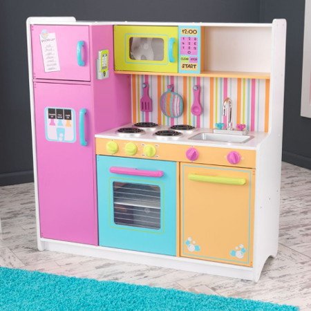 COCINA KIDKRAFT 53100 DE LUJO COLORES BRILLANTES
